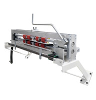 Manual slitter and cut to length