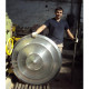 Manual metal spinning lathe for 1500mm / 47" blank diameter 