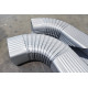 Downspout elbow machine 4x5, 6 round