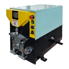 Electrical round and square downspout elbow machine