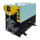 Electrical round and square downspout elbow machine