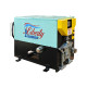 Electrical round and square downspout elbow machine