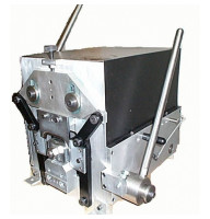 Manual goffering elbow machine 